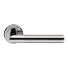 Serozzetta Trend Lever Round Rose Polished Chrome/Satin Nickel