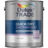 Dulux Trade Quick Dry Satinwood Paint 1L Light Base