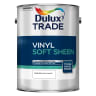 Dulux Trade Vinyl Soft Sheen Paint 5L Pure Brilliant White