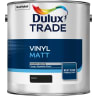 Dulux Trade Vinyl Matt Paint 2.5 Litres Black