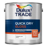 Dulux Trade Quick Dry High Gloss Paint 2.5L Pure Brilliant White