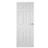 Premdor Internal 6 Panel Smooth White FD30 Fire Door 1981 x 686 x 44mm