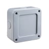 BG Electrical Nexus Storm Junction Box With 5 Pole Terminal Block Grey