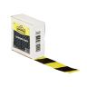 Barrier Safety Tape 500m x 75mm Black and Yellow