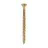 TIMco Solo Woodscrews 4.5 Gauge 60mm Zinc Yellow Passivated Box of 200