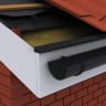 Timloc Over Fascia Eaves Vent 1m x 35mm Black