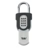 Yale Combination Padlock with Slide Cover 53.6 x 66.5 x 32mm Black