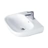 Essential Lily Pedestal Basin 550mm W White