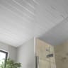 Proplas PVC Panel Embedded High Gloss 2700 x 250 x 8mm White Silver