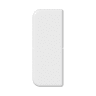 Freefoam Fascia Square Leg End Cap 100mm L White