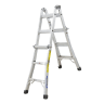 Werner Telescopic Combination Ladder 2.88 x 0.53m Silver