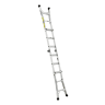 Werner Telescopic Combination Ladder 2.88 x 0.53m Silver