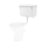 Twyford Classic Low Level Cistern with Lever Bottom Supply 540 x 205mm