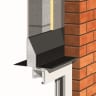 Catnic Cougar Open Back Cavity Wall Lintel 1200 x 263mm Black