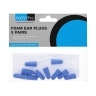 NOVIPro Blue Foam Ear Plugs Pack of 5 Pairs