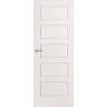 Premdor Internal 5 Panel Smooth Moulded Fire Door 1981 x 762 x 44mm