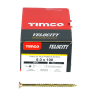 TIMCO Velocity Premium Woodscrews 100 x 6mm Zinc Yellow Passivated