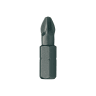 Makita PZ2 Pozi Bits 25mm L Black