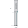 Makita Double Flute Straight Steel 12.70 x 95mm