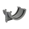 Polypipe Half Round Union Bracket 112mm Grey RR102G