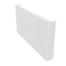 Freefoam Magnum Square Leg Fascia Board 5m x 410 x 18mm White