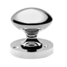 Mortice Knob Polished Chrome Pack of 2