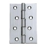 Washered Butt Hinge 100 x 30mm Pack of 2 Chrome Plated