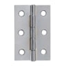 Light Butt Hinge 76 x 20mm Pack of 2 Chrome Plated