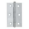 Pin Hinges 76mm L Bright Zinc Plated Pack of 2