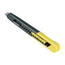 STANLEY Snap Off Blade Knife 130 x 9mm Yellow / Black