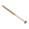 ForgeFix Multi-Purpose Pozi Screws 150 x 6mm Zinc Yellow Passivated