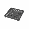 Hepworth Square Gully Grid Cast Iron 150mm Dia Grey