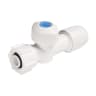 Hep2O Straight Service Valve 90 x 15mm White