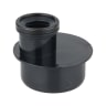 OsmaSoil Single Socket Reducer 110 x 50mm Black