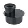 Wavin OsmaSoil Single Socket Reducer 110 x 50mm Black