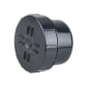 Wavin OsmaSoil Plain Ended Access Plug 110mm Black