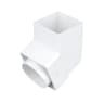 Osma SquareLine Offset Bend-Spigot 67.50 degrees 61mm Dia White