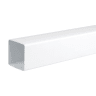 OsmaSquareLine Plain End Pipe 5.50m x 61mm White Pack of 5