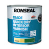 Ronseal Trade Quick Dry Interior Varnish 2.5 Litres Matt
