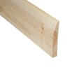 Redwood Chamf & Rounded Architrave 19 x 75mm (act size 14.5 x 70mm)