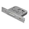 Eurospec Easi-T5 Lever BS Deadlock 76mm Satin Stainless Steel