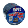 Hippo Heavy Duty Adhesive Tape 50m x 50mm Black Pack of 2