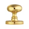 Carlisle Brass Victorian Mushroom Mortice Knob 52mm Polished Brass