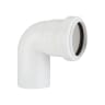 Polypipe Waste Push Fit 91.25° Swivel Bend 40mm White