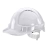 B-Seen Economy Vented Safety Helmet White