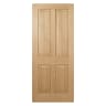 Regency 4 Panel Unfinished Oak Door 2032 x 813 x 35mm