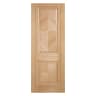 Madrid Pre-Finished Oak Door 610 x 1981mm