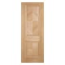 Madrid Pre-Finished Oak Door 610 x 1981mm