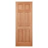 Colonial 6 Panel Hardwood Dowelled Door 813 x 2032mm