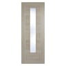 Vancouver Laminated Glazed Light Grey Door 1981 x 762 x 35mm